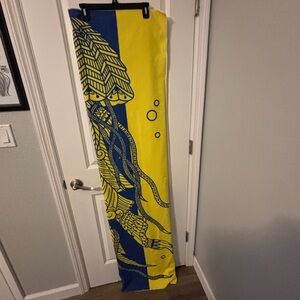 Jellyfish Blue and Yellowlow Beach Towel